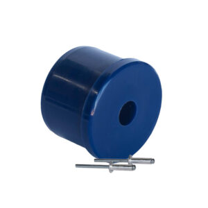 Laser Gooseneck Boom Plug Blue & 2 Rivet Kit