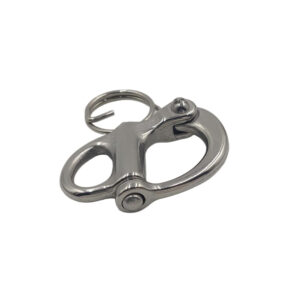 Stainless steel safety snap shackle