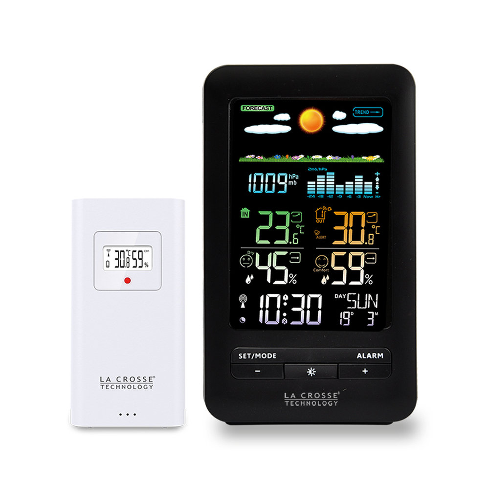 WS6205 La Crosse Colour Weather Station with Barometric Pressure - Image 3